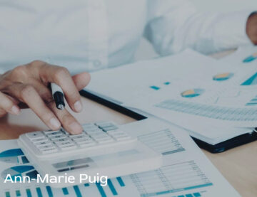 Ann Marie Puig discusses the importance of monitoring expenses and income in a small business