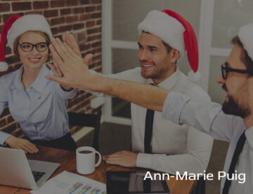 Ann Marie Puig discusses how to keep employees motivated during the holiday period